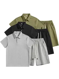 Men's Structured Outfit with Delicate Textured Fabric for Comfortable and Classy Look Menswear Clothes，  This men's suit is exquisitely tailored. It creates a neat and sharp look, with smooth and structured lines that effortlessly enhance