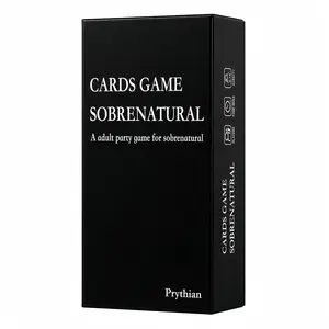 Cards Game Sobrenatural Edition party game – The Ultimate Dark Fantasy Party Game | 500+ Spooky Cards | Twisted Humor for Horror Fans | Perfect for Paranormal Game Nights & Binge-Watch Sessions | Ages 17+