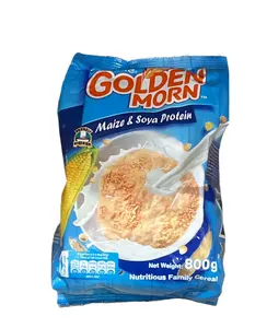 Nestle Golden morn Cereal for breakfast.