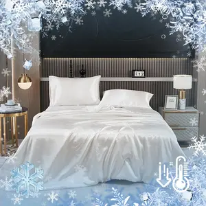 Solid Color Cooling Quilt, Lightweight Breathable Smooth Soft Quilt, Comfortable Bedding for Home Bedroom Hotel Dormitory