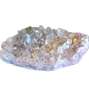 Beautiful raw Smokey Quartz freeform. So many rainbows shine through this beautiful piece of raw quartz point clusters.