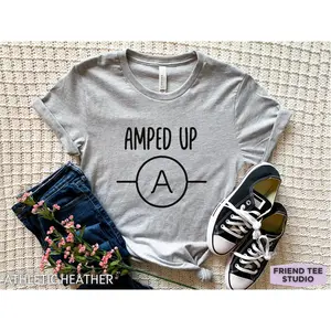 Amped Up Shirt Electrical Engineer Tee Electrical Engineer Student Engineer Graduate Gift Electronic Tee Funny Electrician Tee WElect