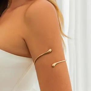 Minimalist Open Arm Chain, Fashionable Arm Bracelet for Women and Girls, Elegant Body Jewelry, Birthday Gift, Girlfriend Gift