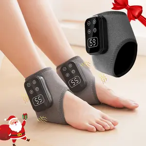 Electric Heat Ankle Brace Graphene Hot Compress, Relieve Joint Pain, Smart Temperature Control, Full Coverage, Best Gift for Fall Winter