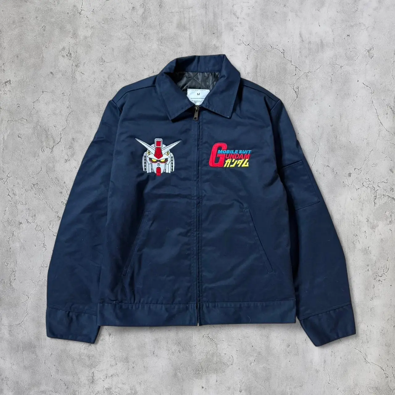 gundam embroidered anime jacket