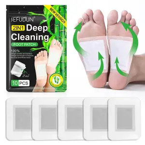 SEFUDUN Upgraded 2-in-1 Deep Cleansing Bamboo Charcoal Foot Patches, Wellness: Simply peel and apply for a one-step solution. Easy to use and provides deep cleansing. Suitable for both men and women.
