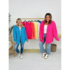 Color Crush Shacket in Multiple Colors