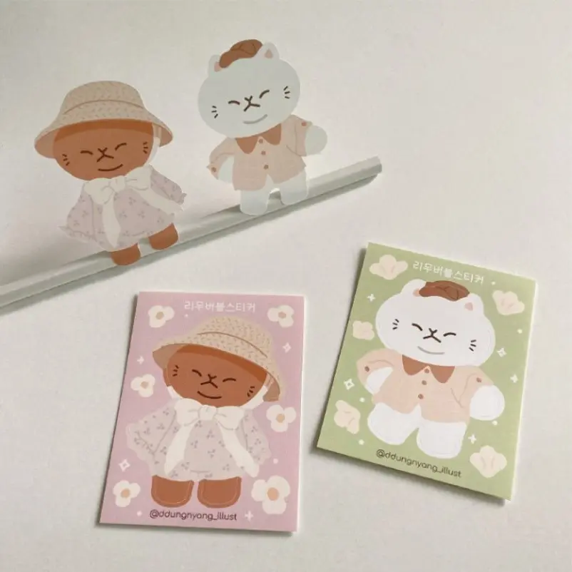Fattyneco Removable Sticker Series