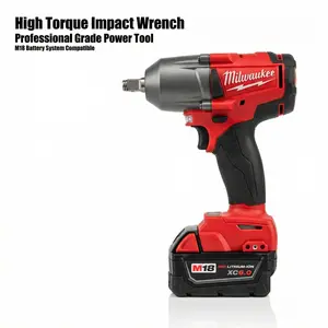 Milwaukee  M18 FMTIWF12 1/2" Impact Wrench Delivers 900Nm Torque For Professional Maintenance. This Compact Cordless Tool Enhances Your Collection Of Milwaukee Accessories And Hand Tools For M22 Fastening Tasks. lmpact Dual-Purpose heavy-duty High-Torque