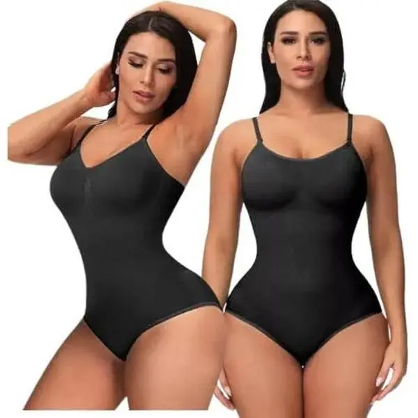 Plus-size one-piece waist-cinching, butt-lifting, tummy-tucking, sexy strapless bra shapewear