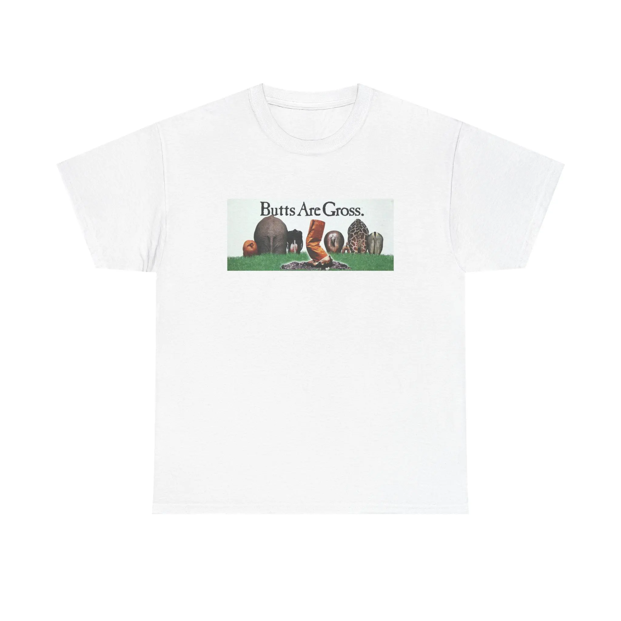 Butts are GROSS - Cotton Tee