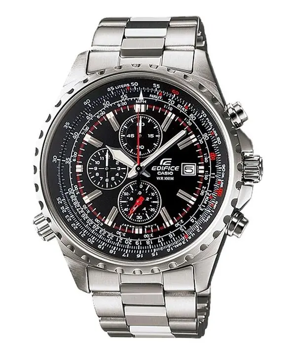 Casio Men's Edifice Stainless Steel Chronograph Watch - EF-527D-1AV