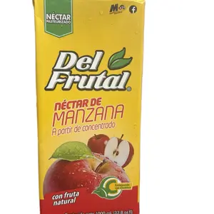 2 Packs Del Frutal Sabor Manzana de 1000ml