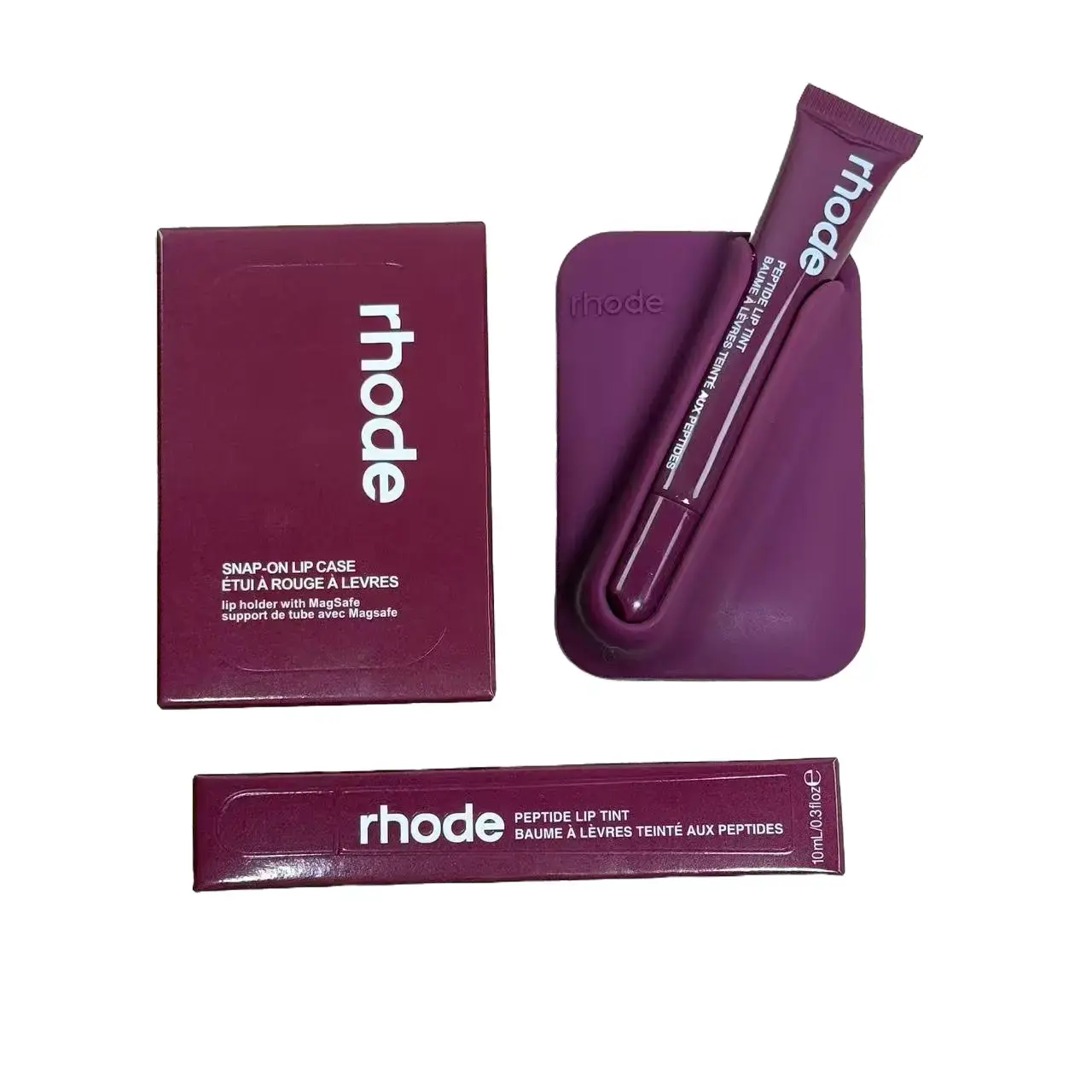 Trending Rhode Lip Tint & Lip Case Set MagSafe Silicone Cover