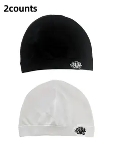 Men Women Letter Print Baker Hat, Casual Outdoor Running Caps, Fashionable Breathable Elastic Material, All Season Fitted Design, Outdoor Sports Hat