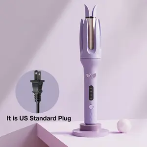 automatic curling iron, 28 mm barrel, 4 temperature modes, negative ion generator, smart timer and sensor, automatic shut-off for safety