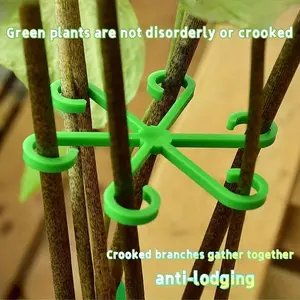 Plant Support Clips, Adjustable Outdoor Fixing Stakes, Special Design, Suitable for Monstera & Philodendron, Durable Garden Stakes