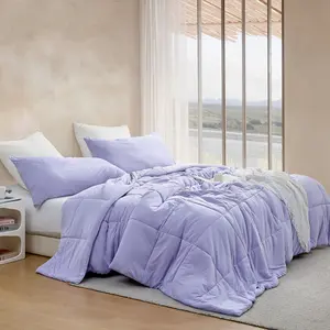 As Cool as the Other Side of the Pillow - Coma Inducer Oversized Comforter Set - Purple Heather