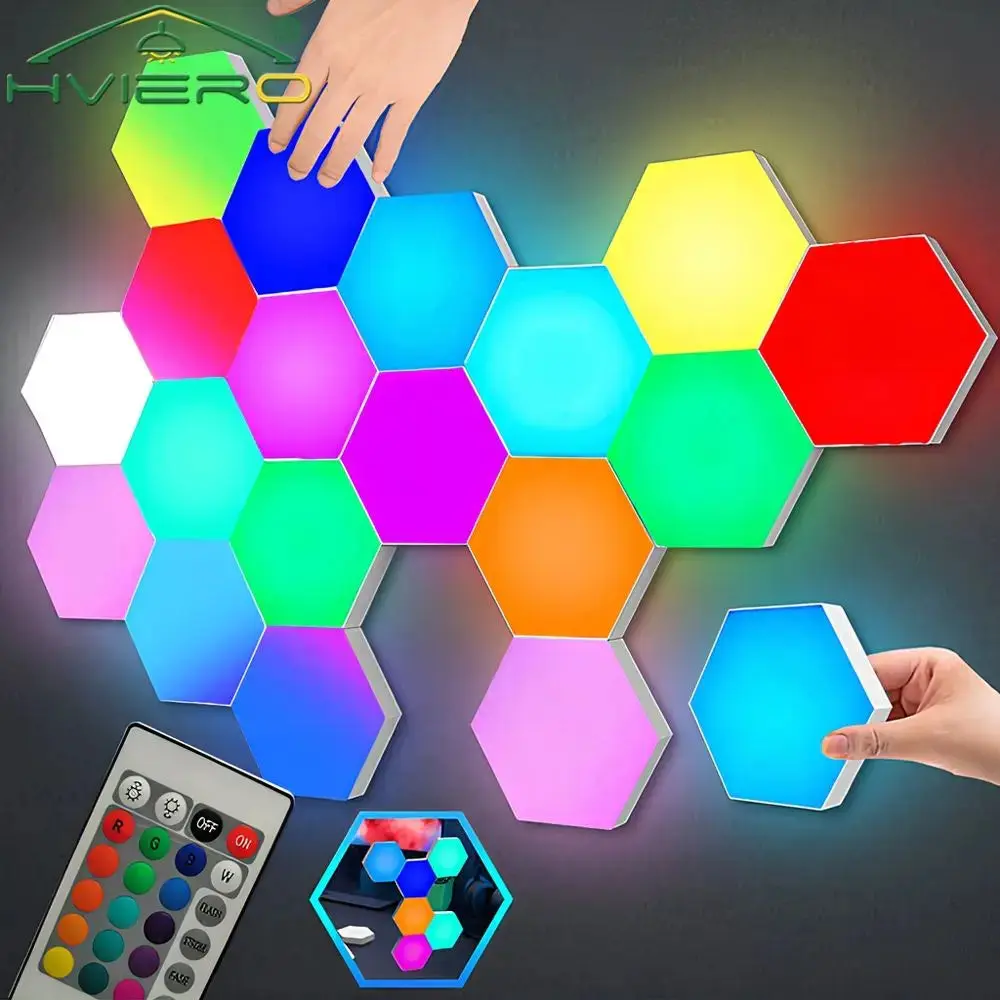 LED Hexagon Lights for Wall