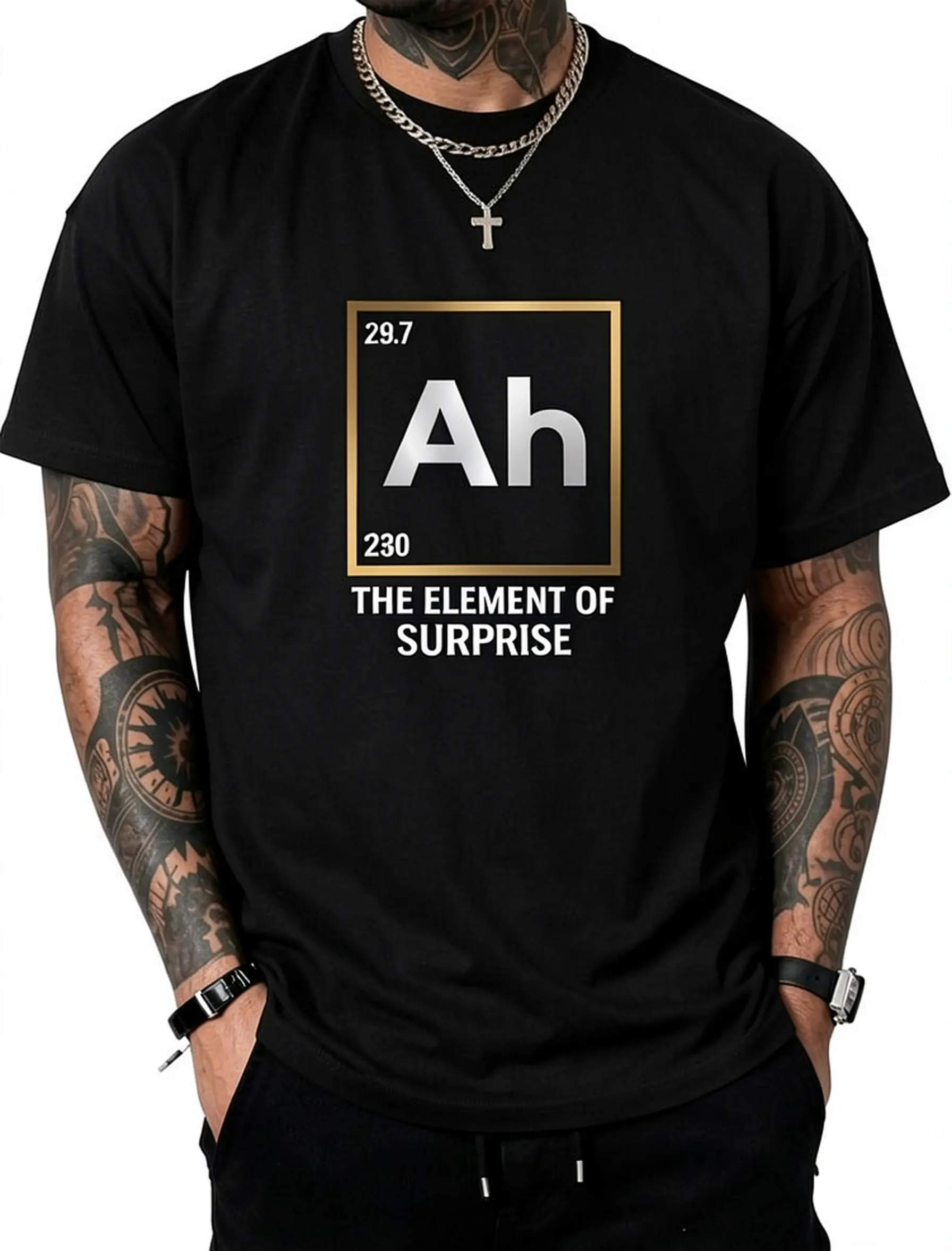 Vintage Science Humor Graphic T-Shirt for Men & Women, 100% Cotton Crew Neck Top, Funny Chemistry Gift with a Wide Range of Sizes, Cute, S, L