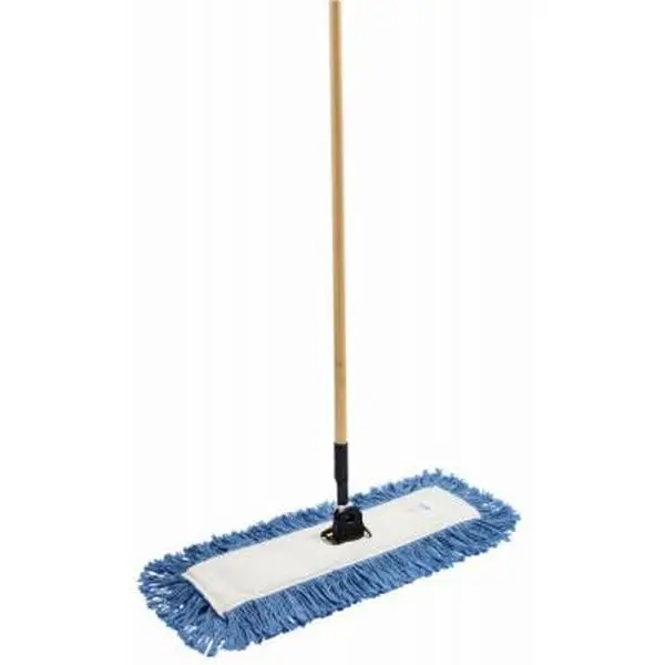 212 MAIN Durable Cotton Blended Dust Mop Kit - 60x24 in, Envelope Back, Pre-Washed, Rubbermaid Comm Prod 209302, Household Cleaning Tool
