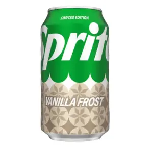 Sprite Vanilla Frost 12 Fl Oz 1 Can - Unique Flavor Limited Edition Beverage
