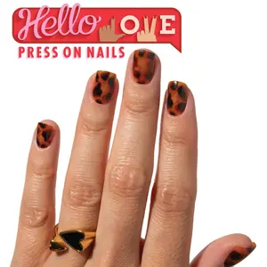 Hello Love Press-On Nails: Short Square