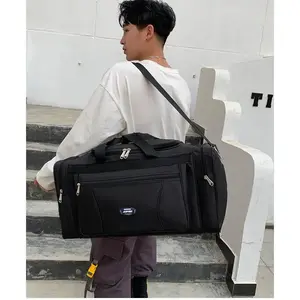 Oxford Large Travel Bag - Adjustable Shoulder Strap, Duffel Bag for Men & Women, Unisex Weekend Bag, Ideal for Outdoor Use