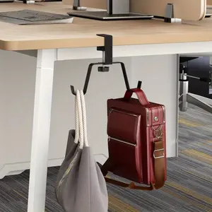 Backpack hook, table edge special shape hook, backpack no punching hook, storage artifact, office hook