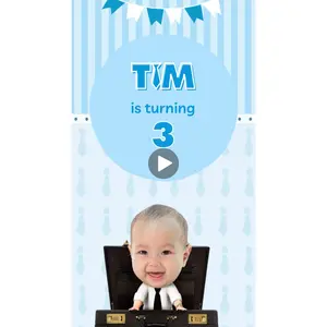 Boss Baby Personalized Invitation - Boss Baby Invite for Boys