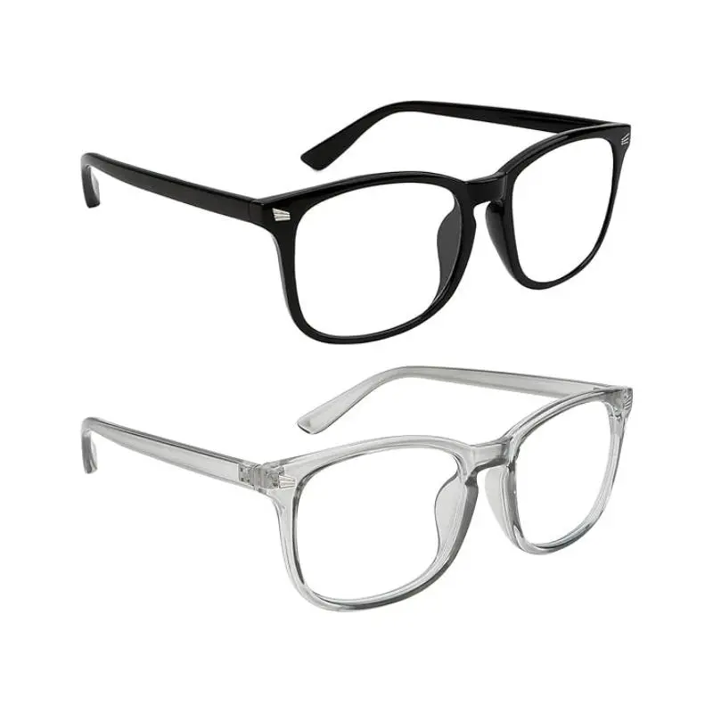 2025 Glasses Men Woman, Glasses for Computer Gaming, Fashion Accessories, Fashion Lightweight glasses for Office work/Daily wear/Study/Social Gathering