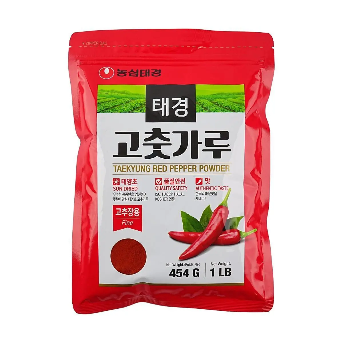 NONGSHIM Taekyung Red Chili Pepper Powder-Fine, Gochugaru, 16 oz NONGSHIM Taekyung Red Chili Pepper Powder-Fine, Gochugaru, 16 oz
