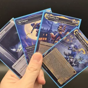 Sly Cooper BUNDLE DEAL Includes All three characters and token Custom Proxy MTG Card Fan Made Casual Play Only Standard MTG Size