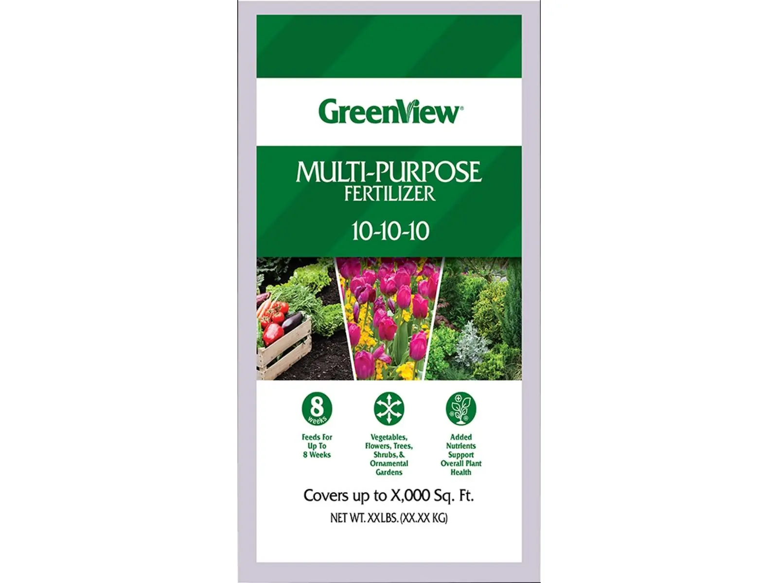 Greenview 2230159 Multi-Purpose Fertilizer - 10-10-10 - 40 lbs