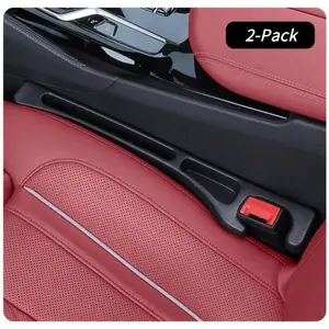 Upgraded Car Seat Gap Filler with Storage Compartment, Car Console Organizer, No Leak Design Fits Multiple Models, Enhances Comfort and Convenience