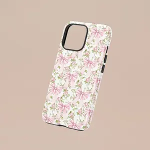 Love Shack Fancy Inspired Floral Phone Case, Romantic Girly Cute Pattern Cover ,  Gift For  Friend , Masafe Phone case iP 16 15, 14, 13 ,12 , 11, Pro , Pro max