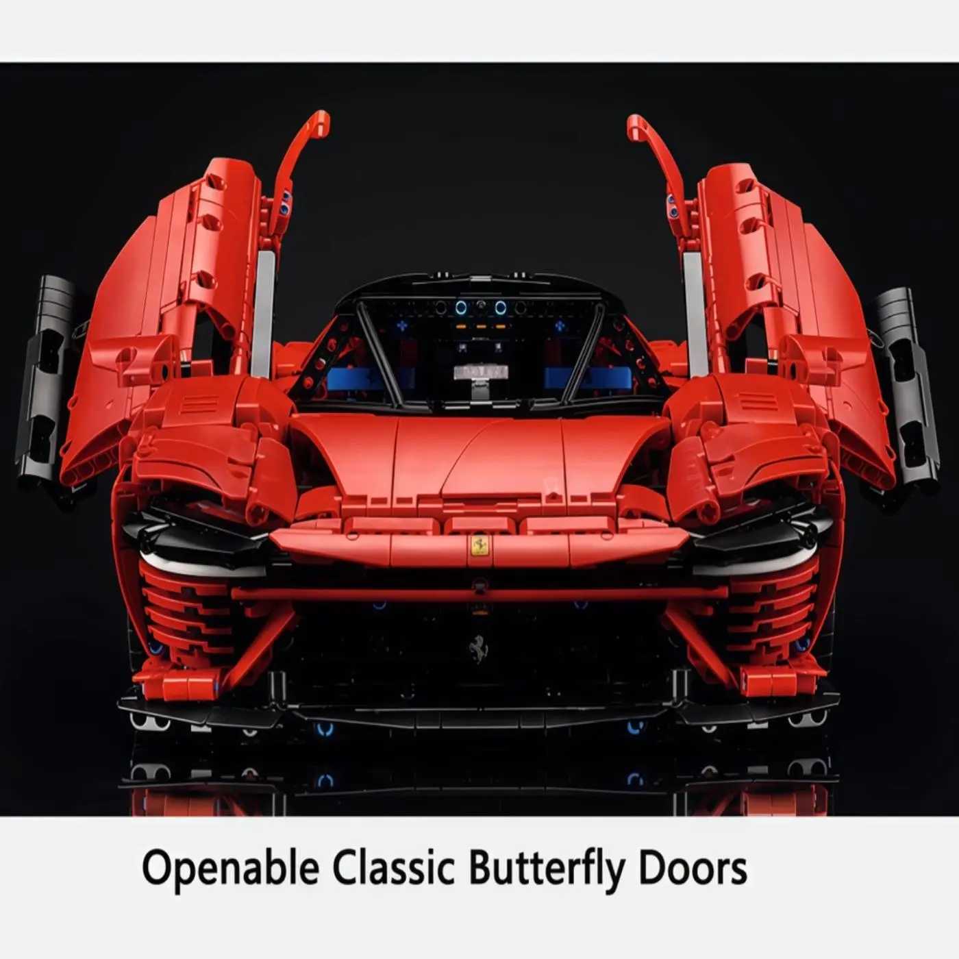 1:8 Realistic Replica Sp3 Supercar Building Blocks, Technology Assembly Set, Unisex New Experience, Figurines & Miniatures