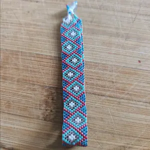 handmade seedbead bracelet