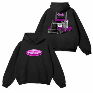 Peterbilt Highway Beast Hoodie, Unisex Casual Classic Prints, Fierce Truck Graphic, Relaxed Fit Comfort Top, Perfect Gift for Trucking Enthusiasts