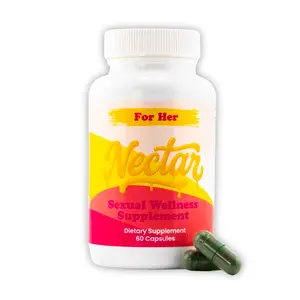 Nectar For Her Vitality Supplement - Enhances Taste, Eliminates Odor, Promotes Health & Wellness - 60 Capsules