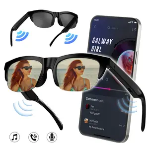 Smart Glasses with High-Ouality Sound,Voice Calling,Bluetooth-Compatible Fast Pairing,Large Battery Capacity,Long-Lasting,Outdoor Sunglasses,Multifunctional Smart Glasses, Smart Audio Glasses, Perfect Gift