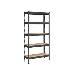 SONGMICS 5-Tier Storage Shelves, Load 2310 lb, Garage Storage, Boltless Assembly, Adjustable Shelving Unit,for Study Shed Basement