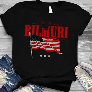 Men's Classic Personalized Ribbed Soft Seamless Casual Crew Neck Short Sleeve Streetwear Top - Unisex Basic Cotton Graphic Print Tee (Bilmuri Bangin' & Slangin')