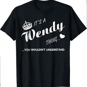 It's A Wendy Thing You Wouldn't Understand Shirt,-wendy Shirt