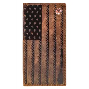 Hooey® Liberty Roper Rodeo Single Fold Wallet HW003-BRBK