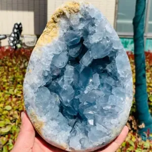Natural Ultramarine Lapis Lazuli Raw Crystal Cluster Cave Stone
