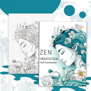 A Happy-go-lucky Girl Themed Coloring Book with Beautifully Designed Patterns That Can Help Reduce Stress, Soothe Emotions and Improve Concentration Coloring Gift Book
