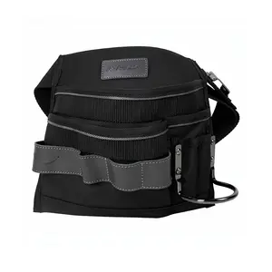 Heavy Duty Drill Holster Tool Pouch with Belt – 1680D Nylon Electrician Tool Bag, Multi Pocket Utility Organizer