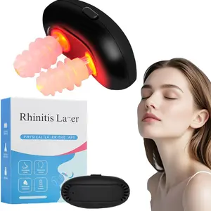 Light Nasal Soothing Device, Nose & Sinuses Discomfort Nasal Soothing Device for Congestion Nose Care with 4 Silicone Sleeves