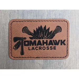 Custom Laser Engraved Hat Patch
